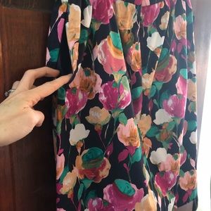 J. Crew Skirts - Jcrew floral skirt J. Crew Skirts - Jcrew floral skirt
